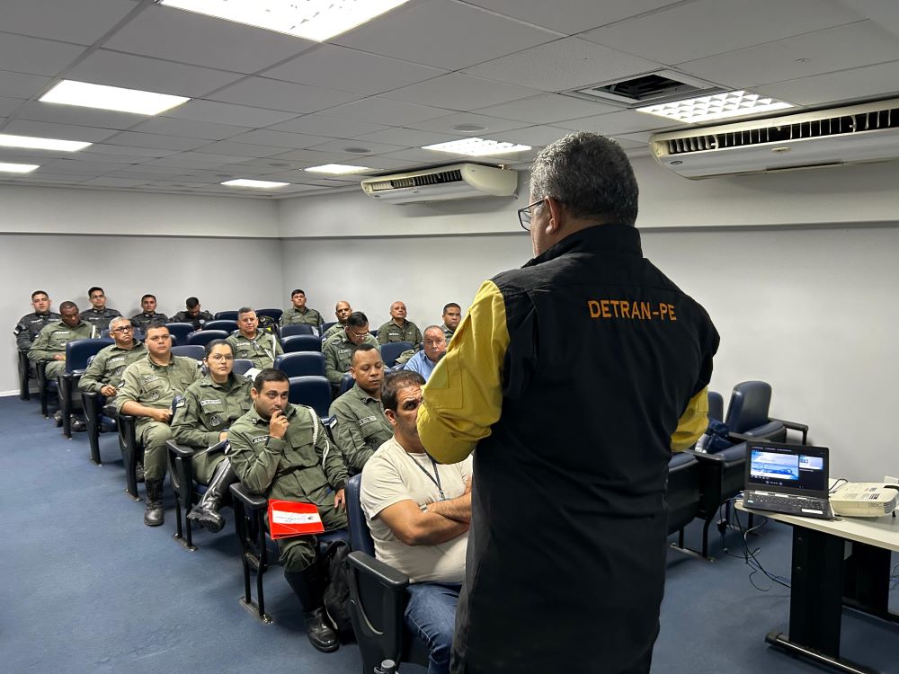 Formação de Agentes da Autoridade de Trânsito do DETRAN-PE acontece até abril