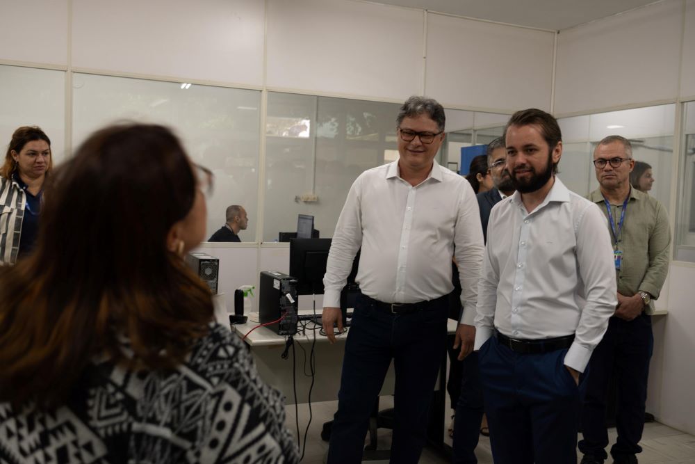 Secretário de mobilidade do Estado de PE e o presidente do DETRAN-PE Vladimir