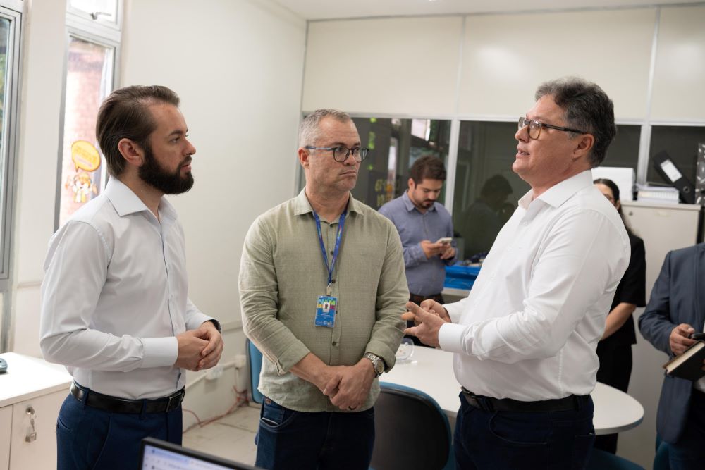 Secretário de mobilidade do Estado de PE e o presidente do DETRAN-PE Vladimir