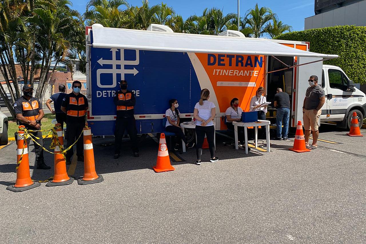 Unidade Detran Itinerante na ExpoAgro Nordeste 2022