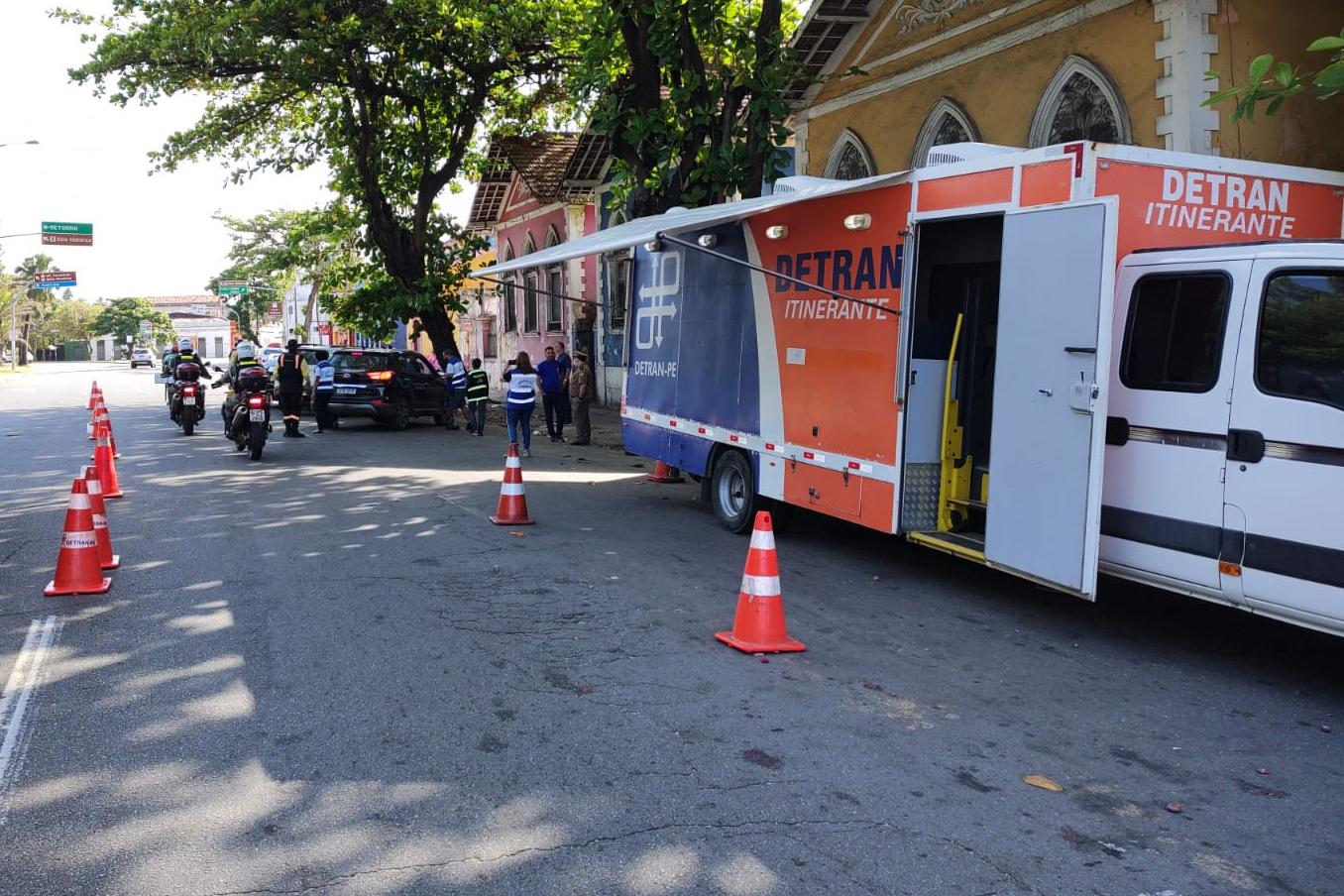 Atuação Detran intinerante