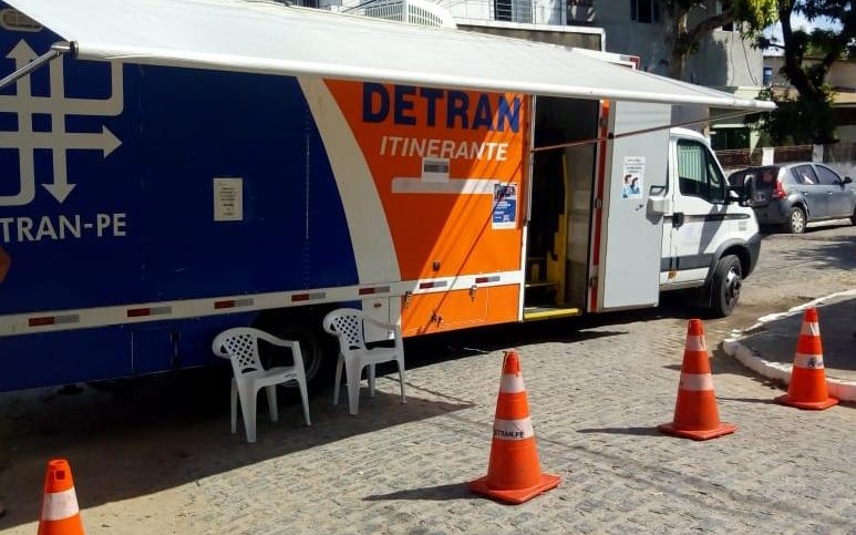 Foto do caminhão Detran Itinerante
