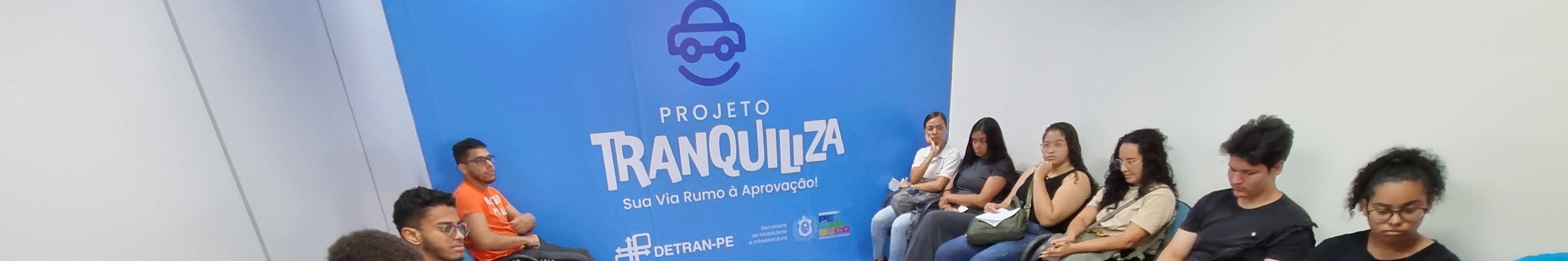 Foto da sala do programa Tranquiliza
