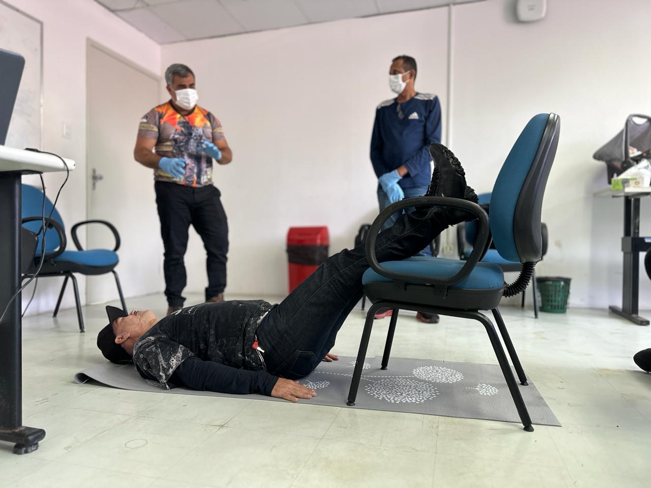 Foto de demonstração de atendimento