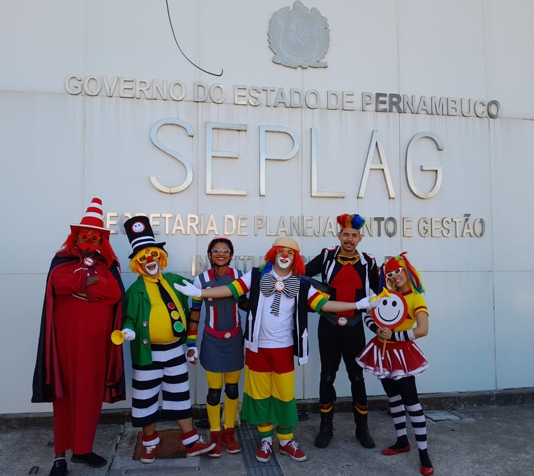 Turma do Fom-Fom em ação na Seplag