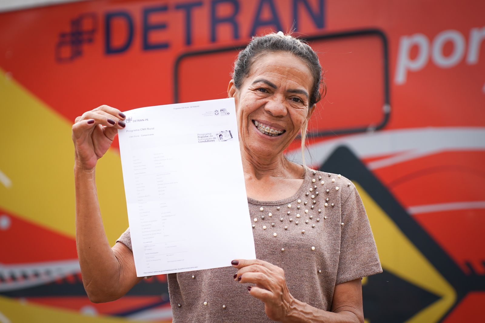 Foto popular após atendimento