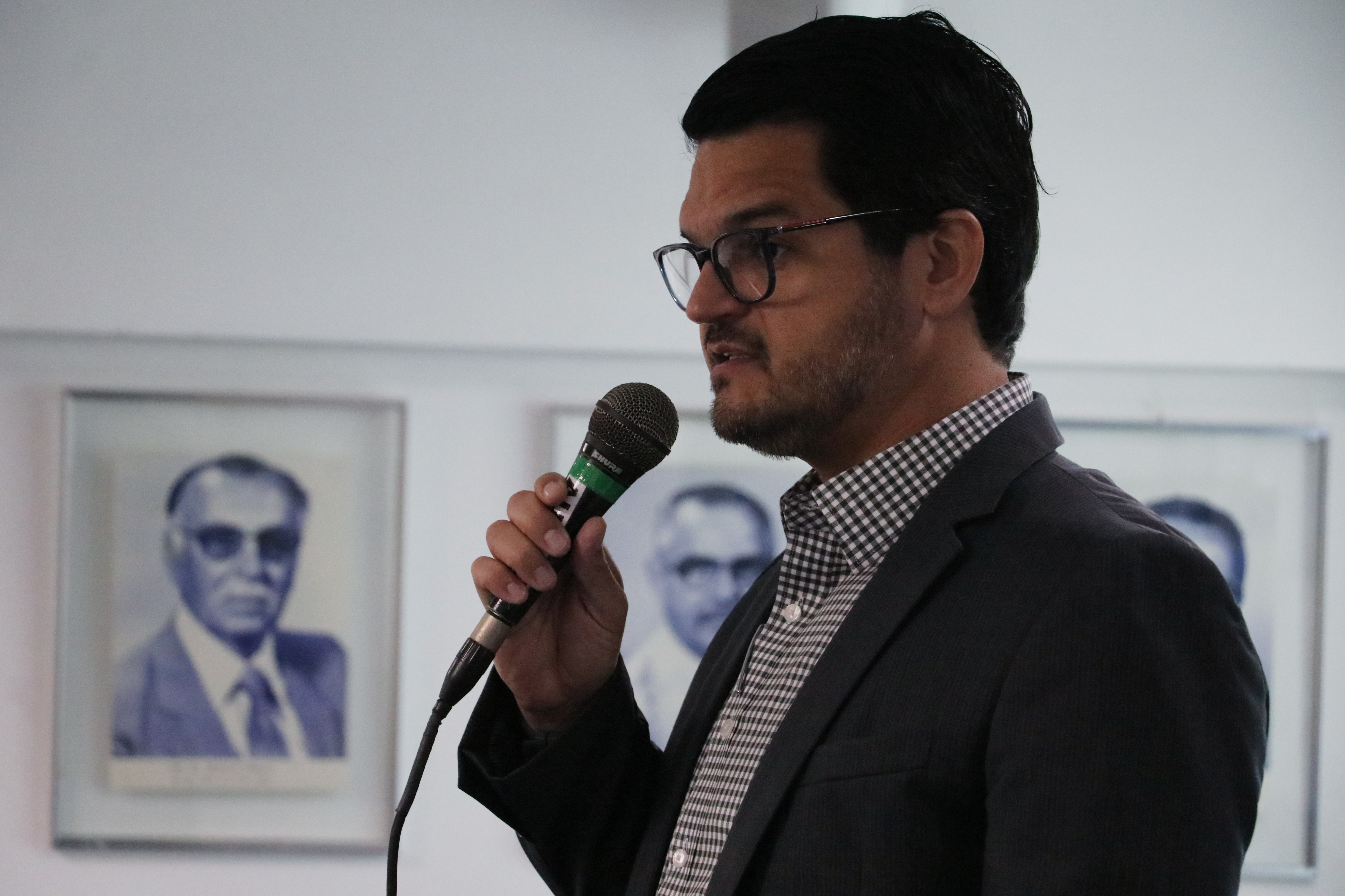 Foto do presidente do Detran-PE em abertura do evento