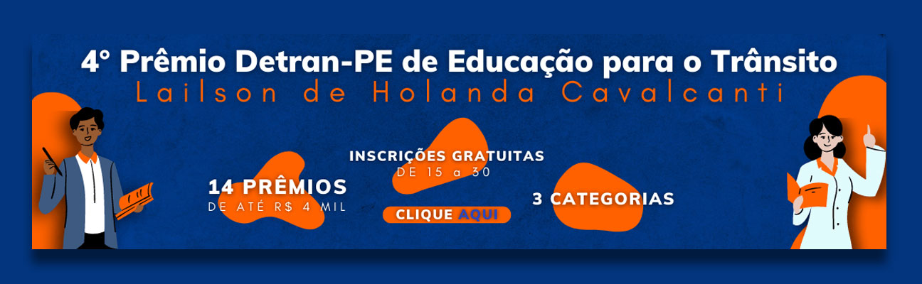 Arte: 4º Prêmio Detran-PE de educação para o trânsito