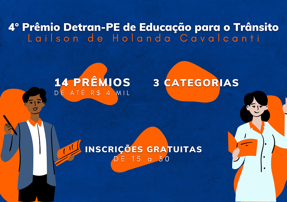 Arte: 4º Prêmio Detran-PE de educação para o trânsito
